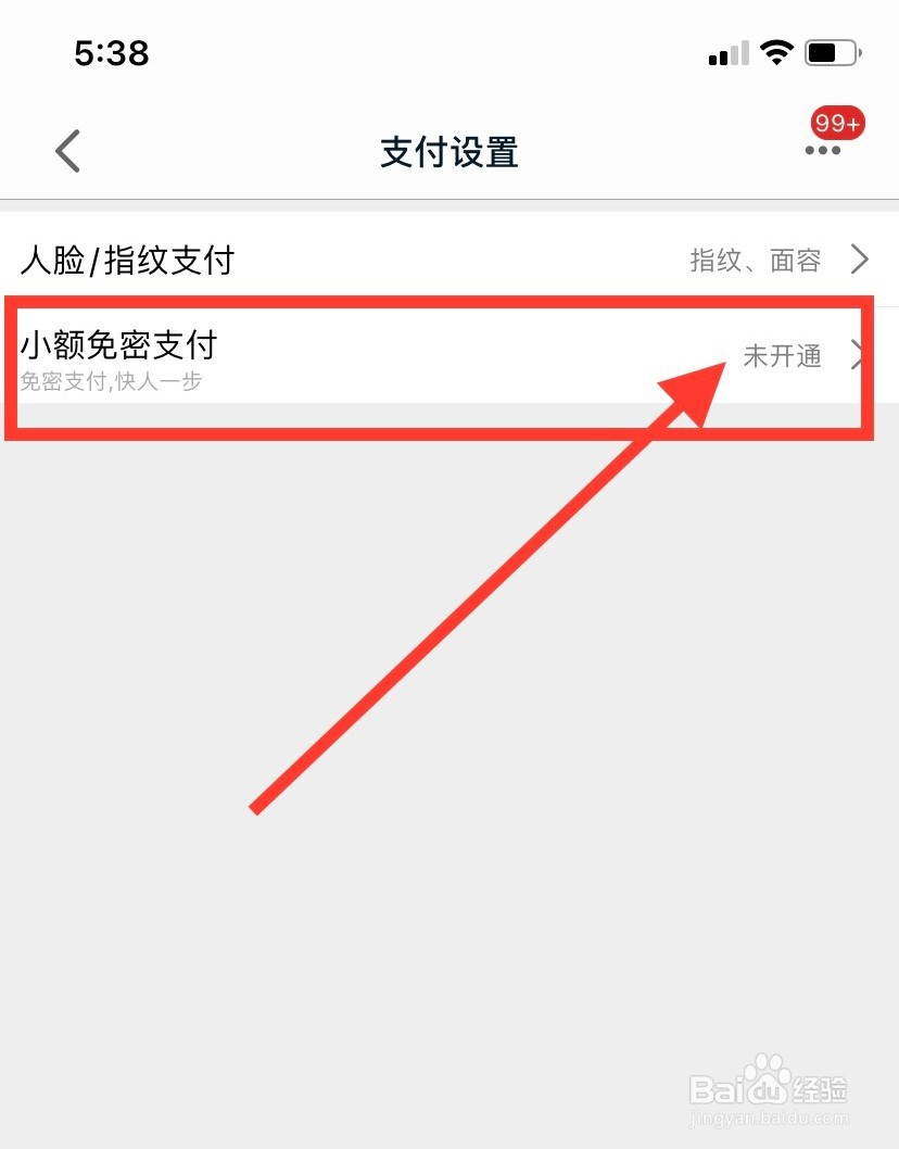 手机天猫怎么开启小额免密支付