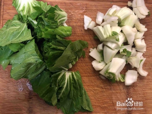 油渣青菜的做法