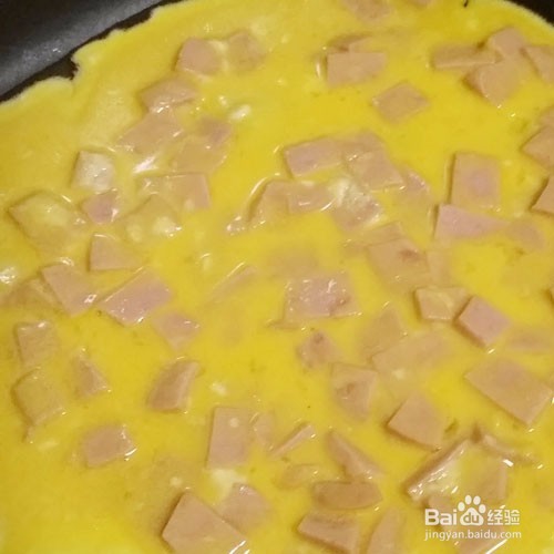 鸡蛋饼的做法之火腿鸡蛋饼怎么做