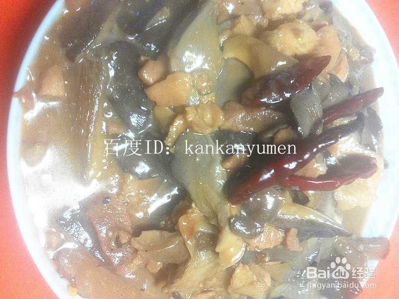 怎么醋溜肉片鲜蘑菇