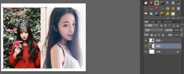 ps图片二合一的方式