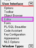 PL/SQL 中设置快捷键和数据导出为SQL文件