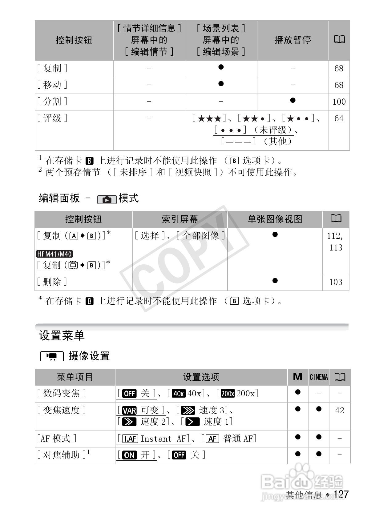 佳能LEGRIA HF M41数码摄像机使用说明书:[13]