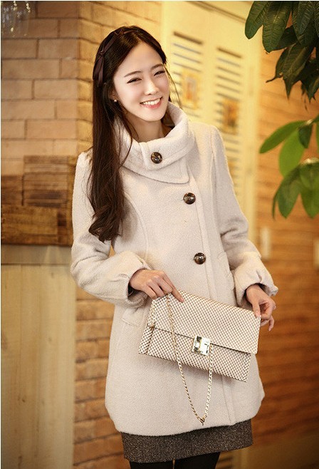 4款甜美呢子外套教你温暖过冬