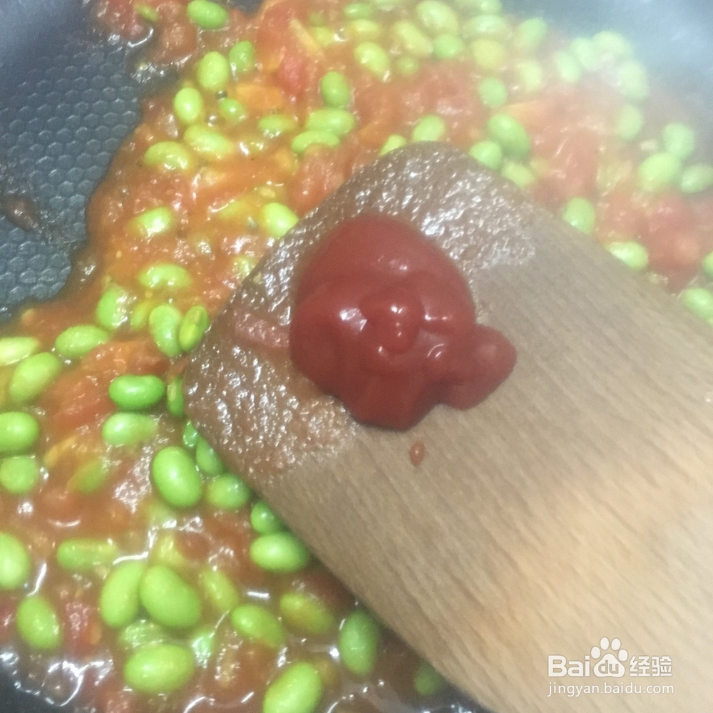 怎么做番茄煮毛豆,好吃新颖的家常做法步骤介绍
