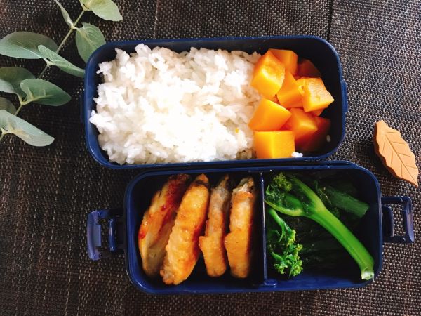 家乐香蒜鸡翅南瓜便当