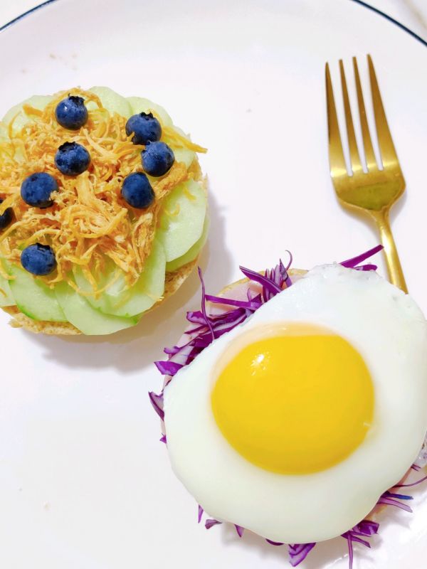 低脂高颜值三明治