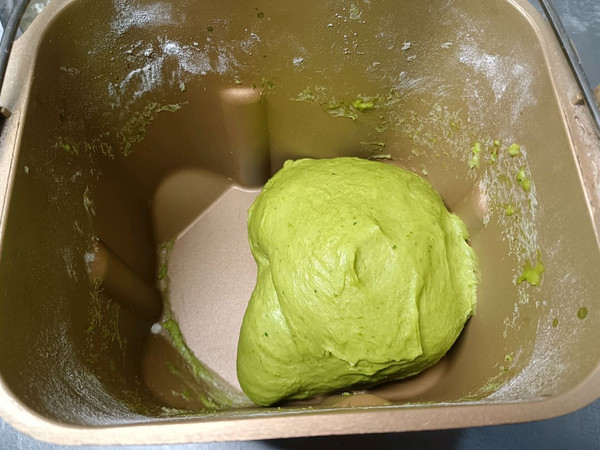 圣诞树椰蓉面包