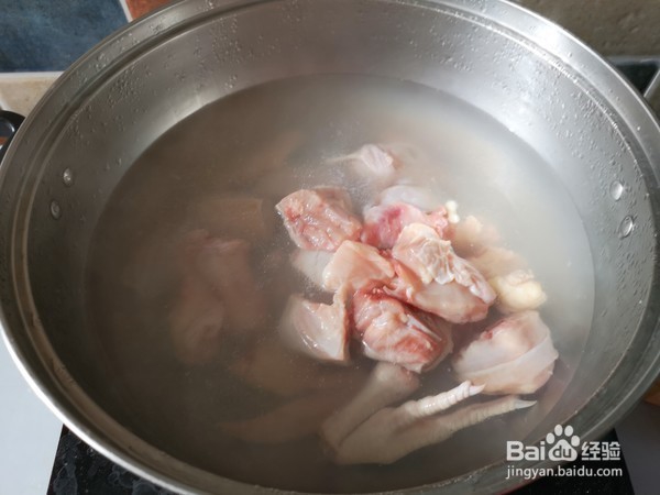 杂粮栗子鸡肉便当的制作方法