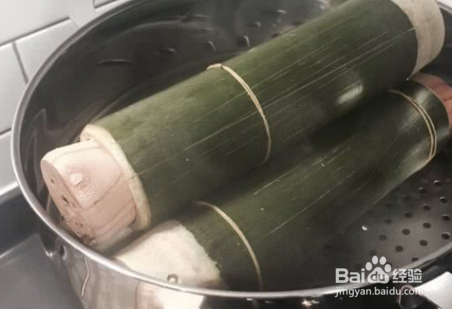 怎么做腊肠杂粮竹筒饭？