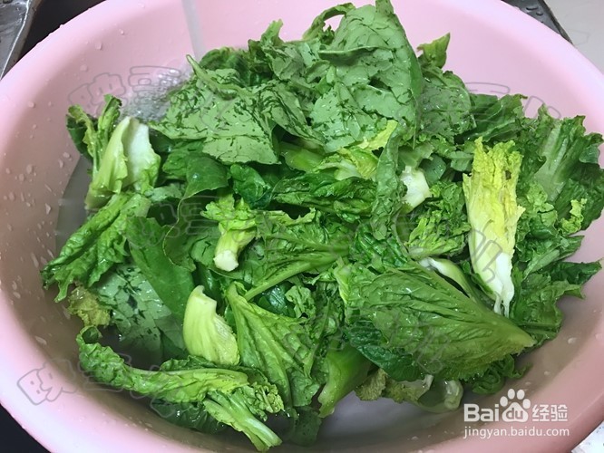 芥菜咸蛋丸子汤