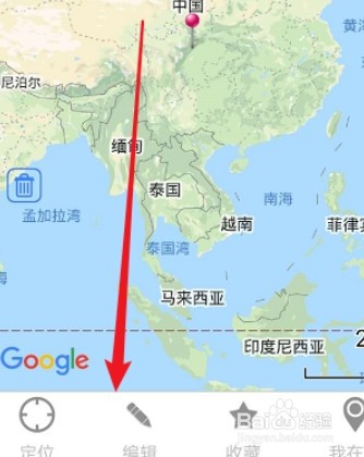 奥维地图如何标记地点