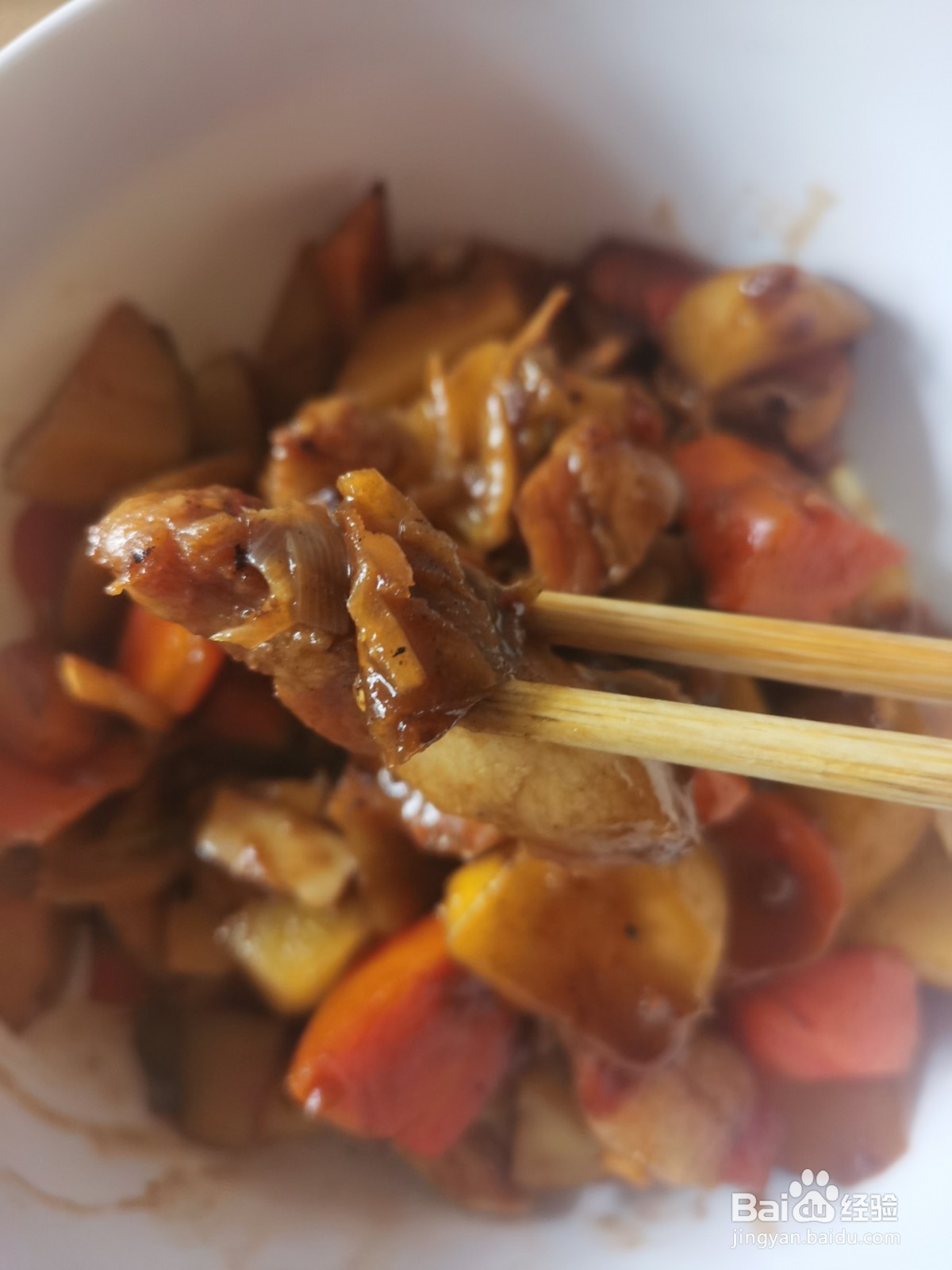 家常菜土豆炖五花肉