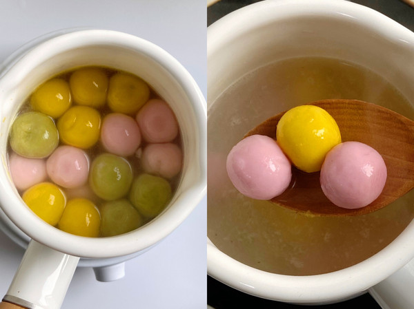 牛奶香芋番薯糖水