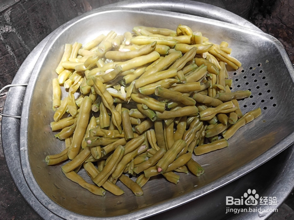如何做家常凉拌四季豆?
