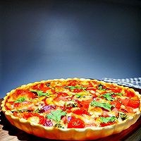 薄脆底香肠披萨