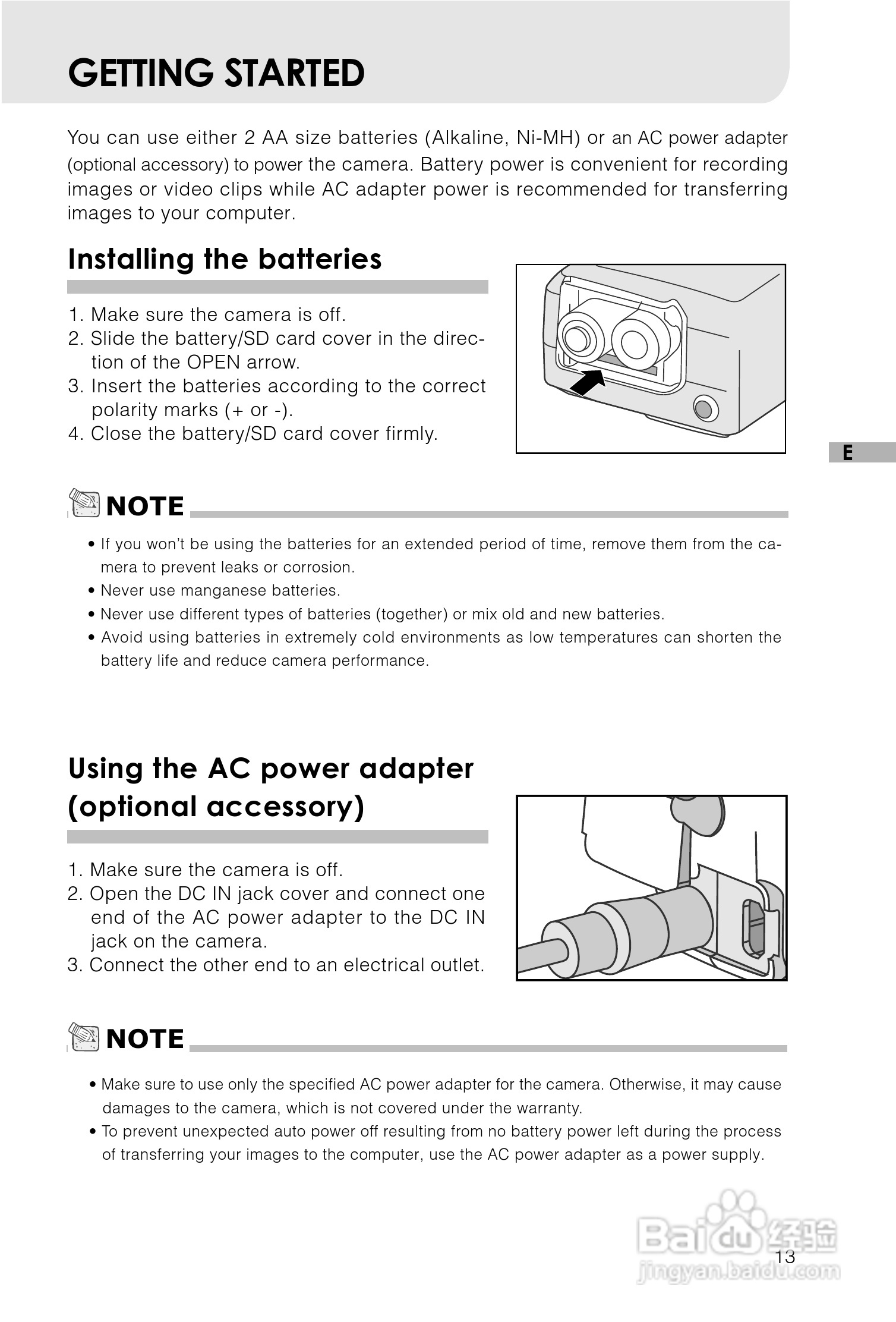 Rollei D210型数码相机说明书:[2]