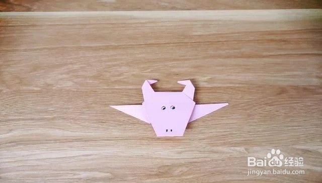 爱的小牛头折纸教程图解步骤