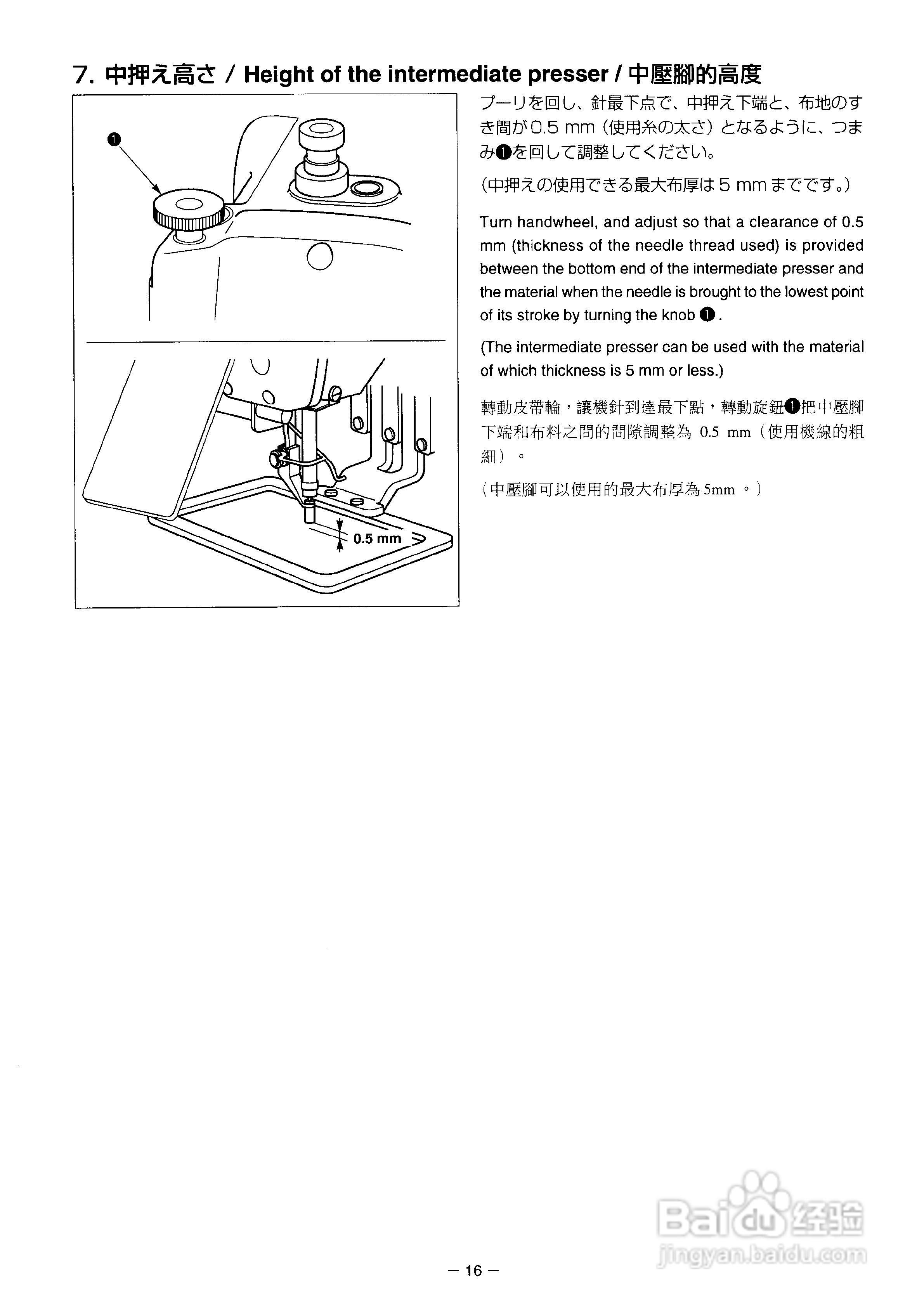 JUKI AMS-2150D花样机使用说明书:[3]