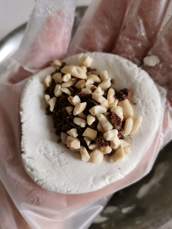 红糖花生糯米糍