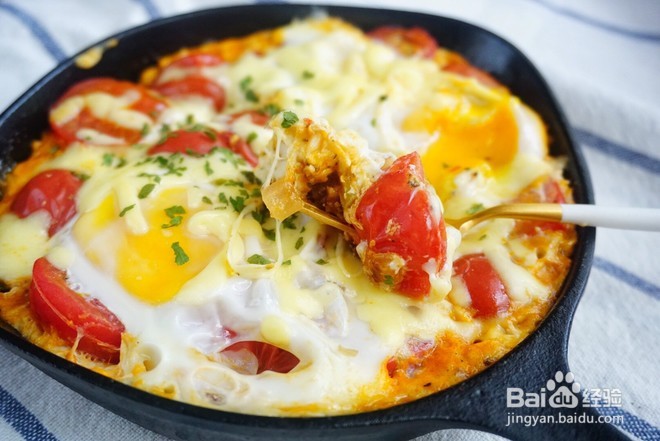 番茄焗蛋的做法