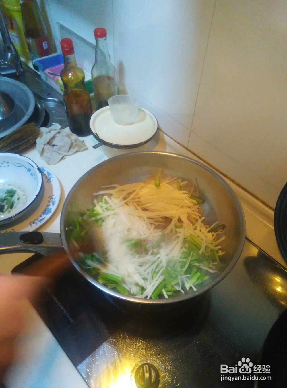 教您做东北私房菜芹菜土豆丝