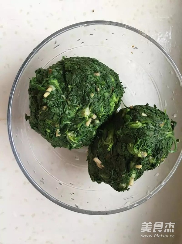 荠菜炒鸡蛋的做法