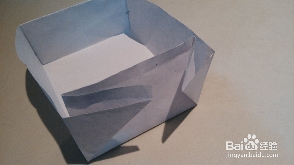 简易烟灰盒的叠法