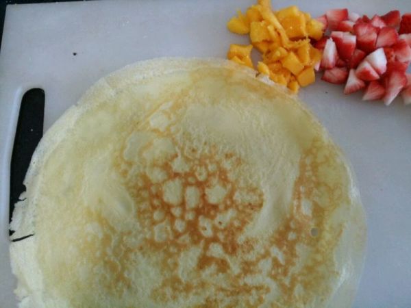 芒果班戟&草莓班戟