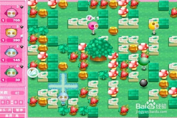 玩Q版泡泡堂怎样通全关？（三）