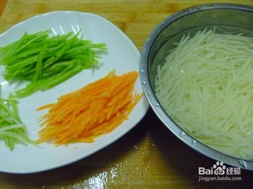 爽口凉菜---凉拌土豆丝