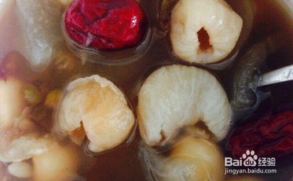 冬瓜绿豆莲子红枣桂圆汤