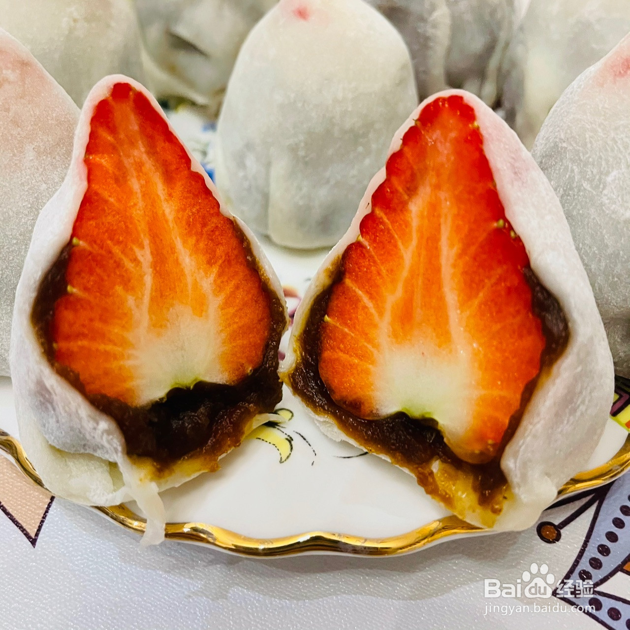 可人儿甜品草莓大福的做法