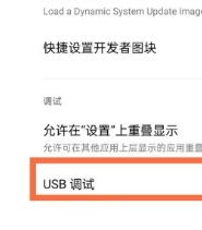 一加9r手机usb调试功能如何设置