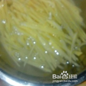 酸辣土豆丝的家常版做法