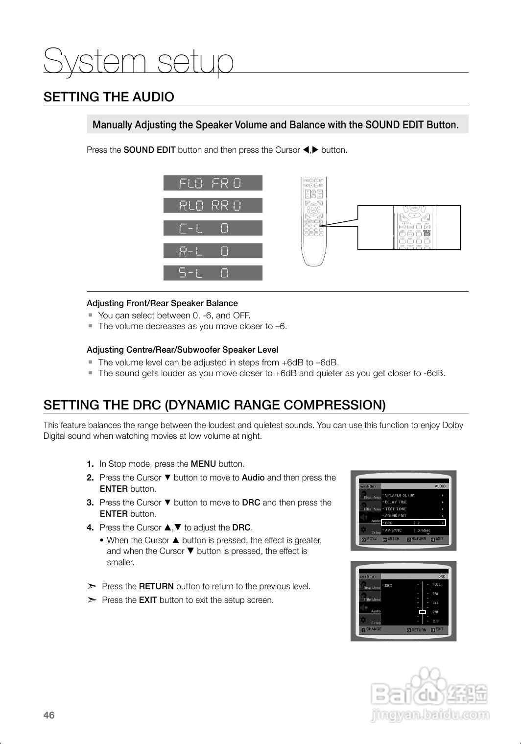 三星HT-Z120家庭影院使用说明书:[3]