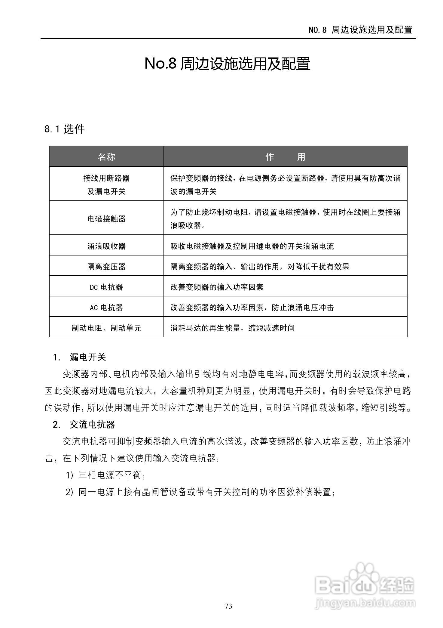 德玛D5M-18.5T4-1A变频器使用说明书:[8]