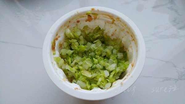 香菇肉菘水煎饺