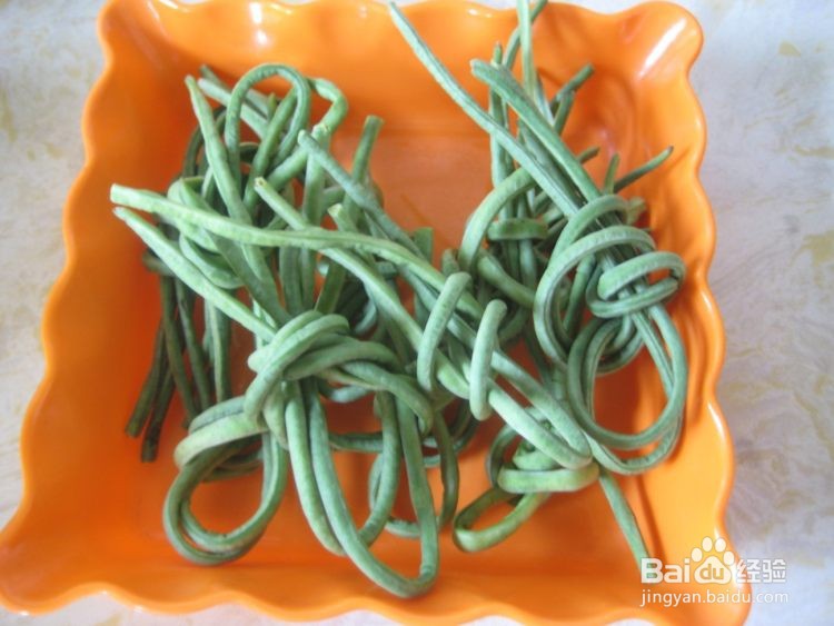 红油豇豆的腌制方法
