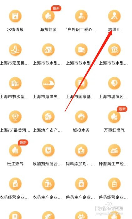 随申办市民云怎么进入志愿汇