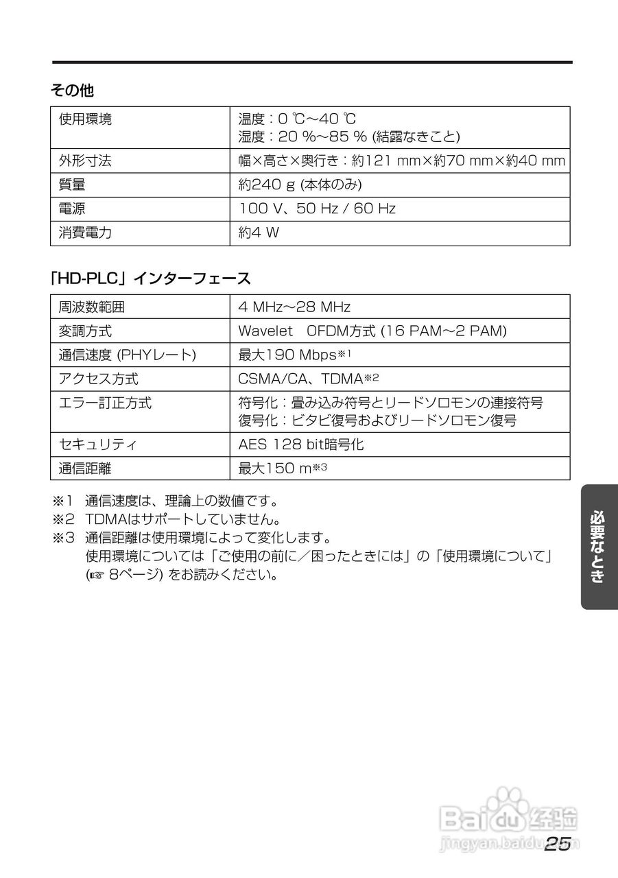 Panasonic BL-PA100宽频电源使用说明书:[3]