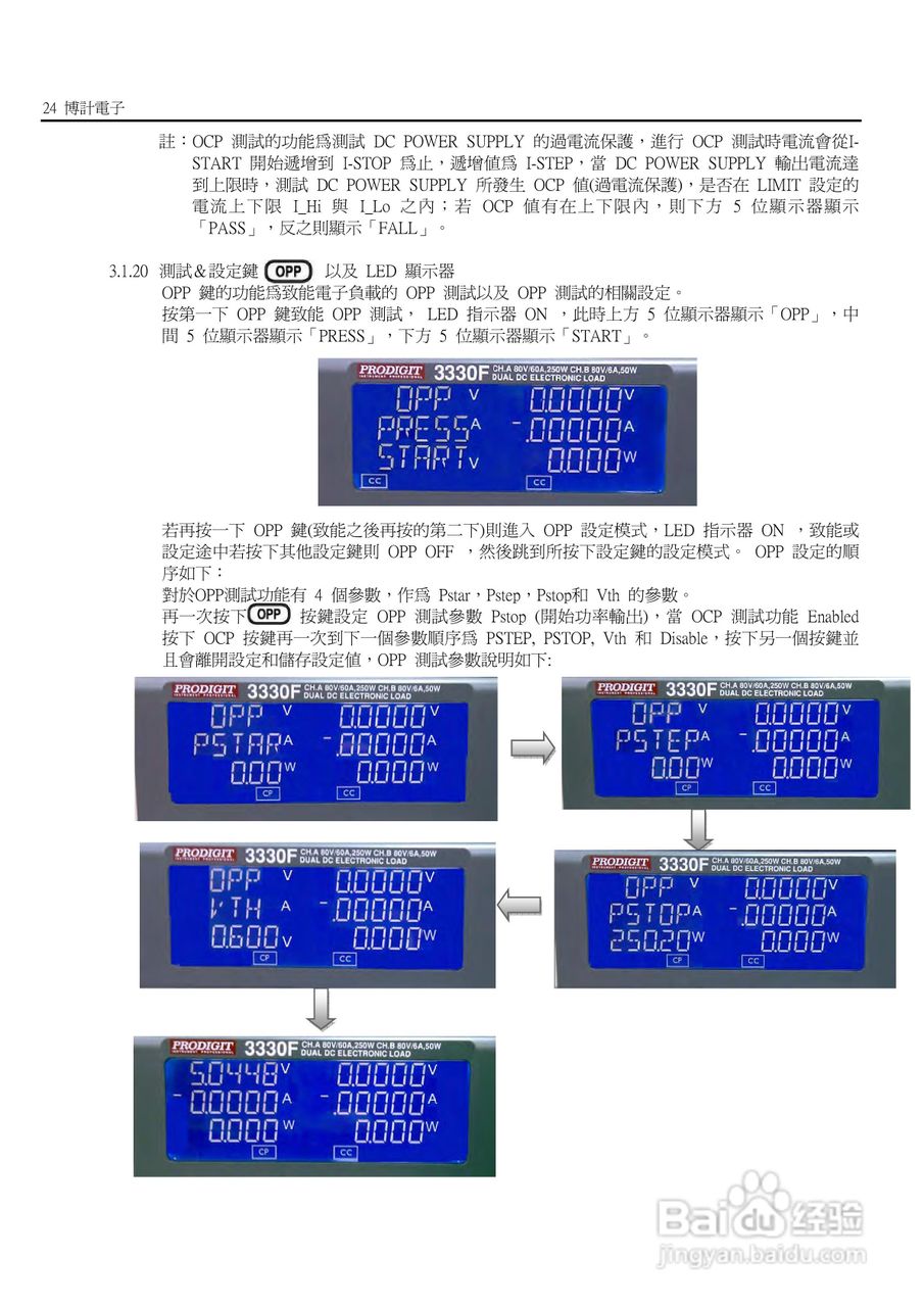 3336F模块式电子负载使用手册:[4]
