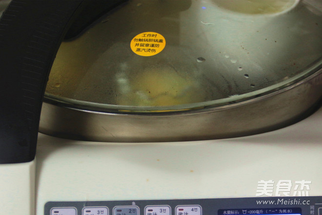 秋葵蒸水蛋的做法