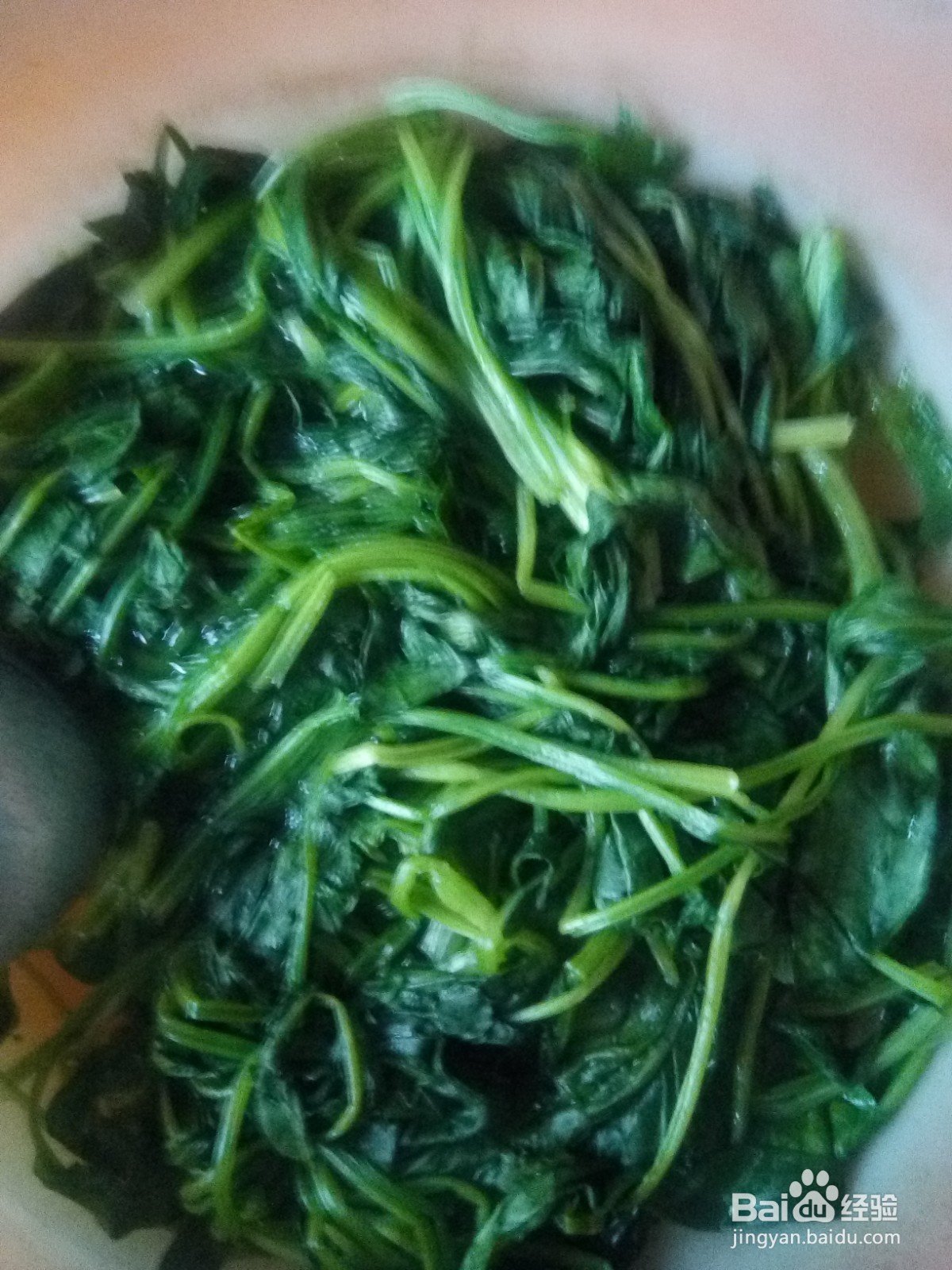 葱花拌粉条菠菜