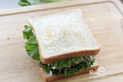 怎么做全麦火腿蛋三明治