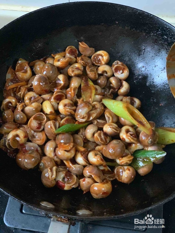 教你做酱爆香螺