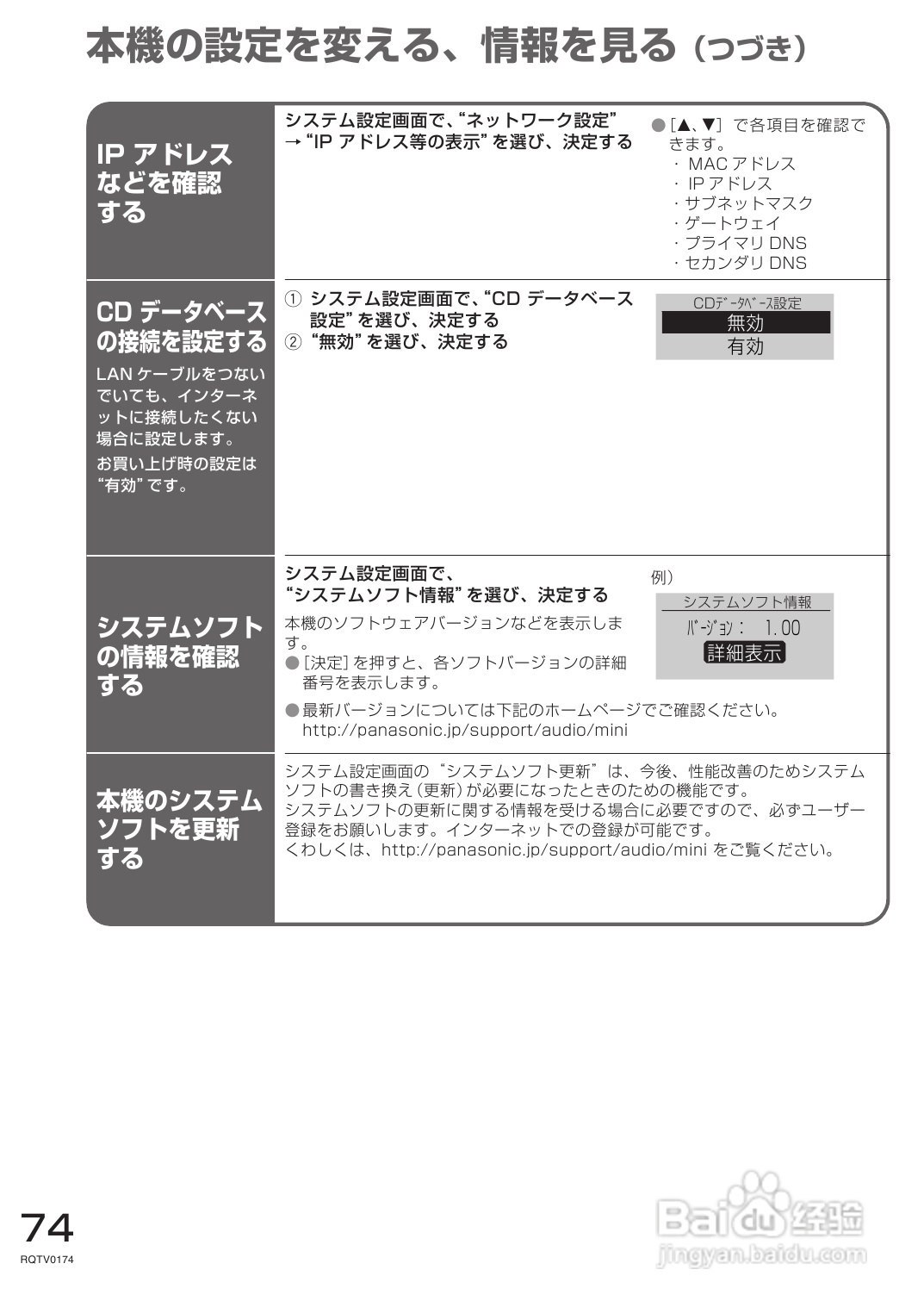 Panasonic SC-PM770SD音响使用说明书:[4]