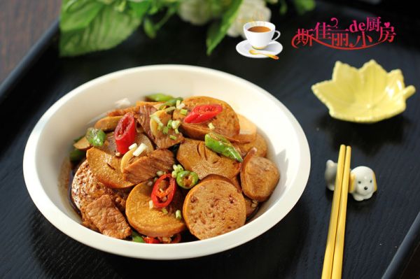 双椒素鸡炒肉片