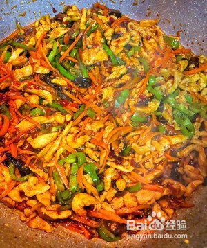 鱼香鸡丝做法