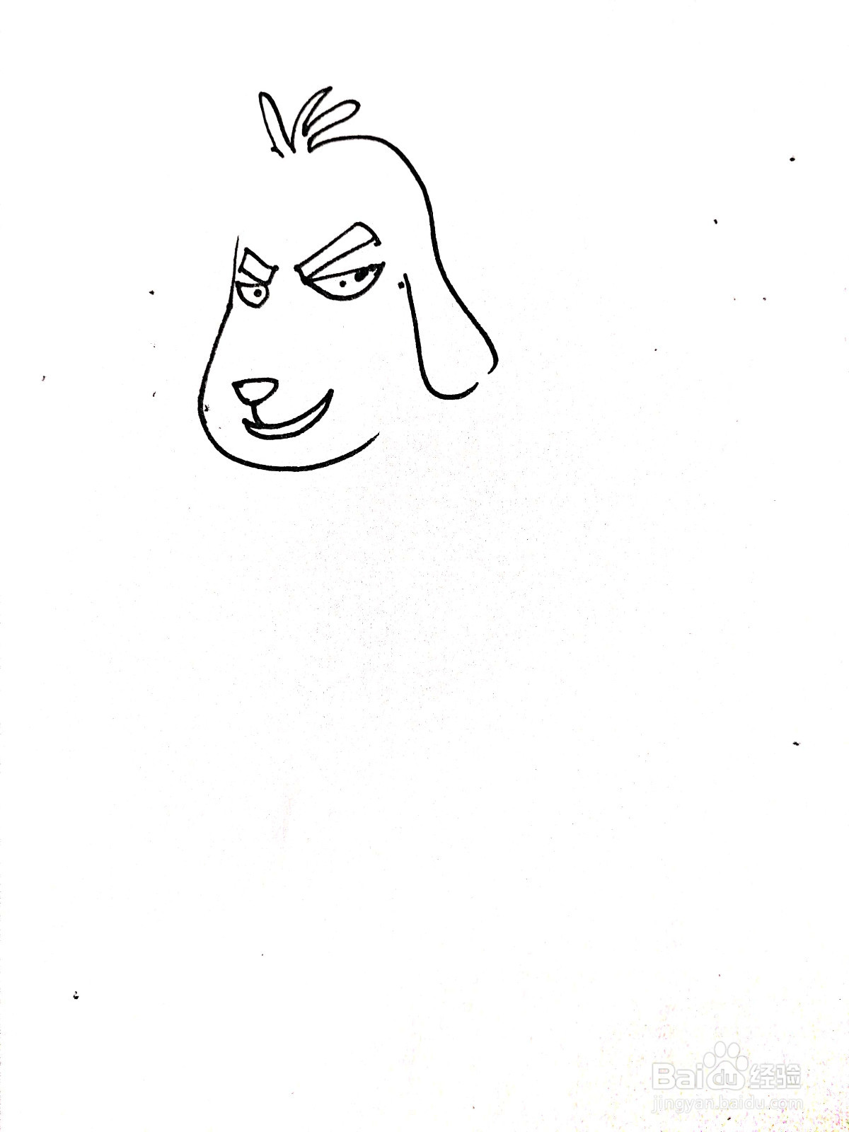 《刺客伍六七》系列之五六七变身的小狗简笔画